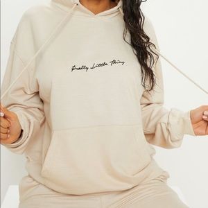 PLT Cream hoodie